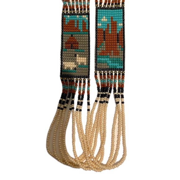 Storyteller 27” beaded necklace - Picture 3 of 6